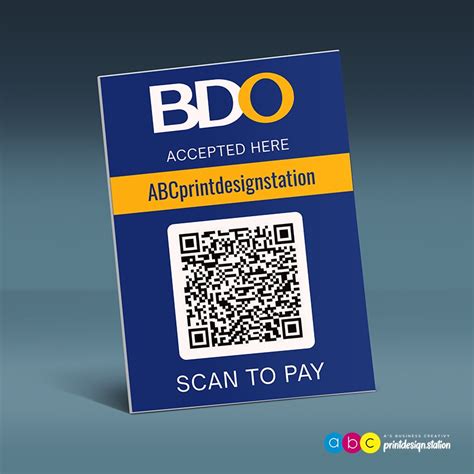 bdo online appointment qr code